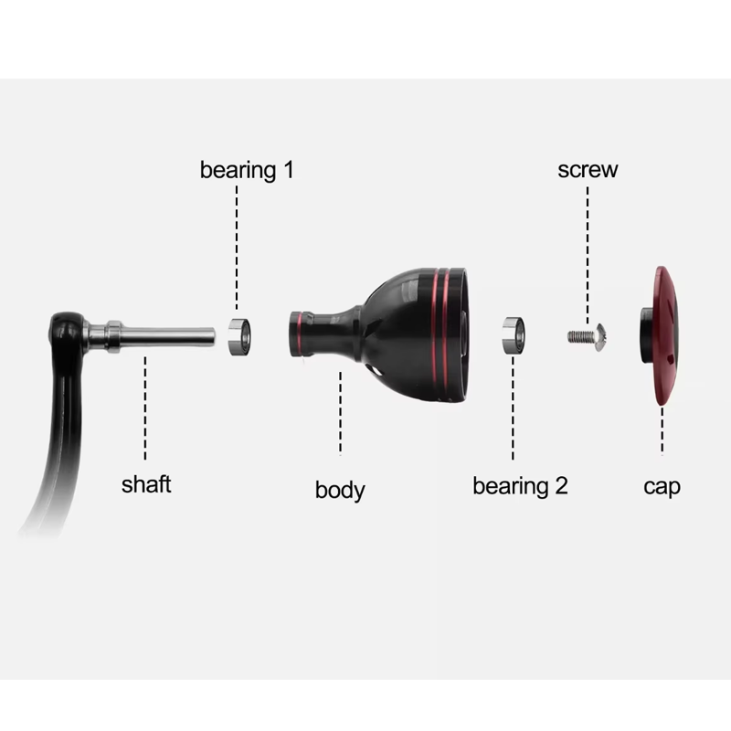 Koolstofvezel vismolenhandvat  - Shimano Reel Stradic recensie en prijs