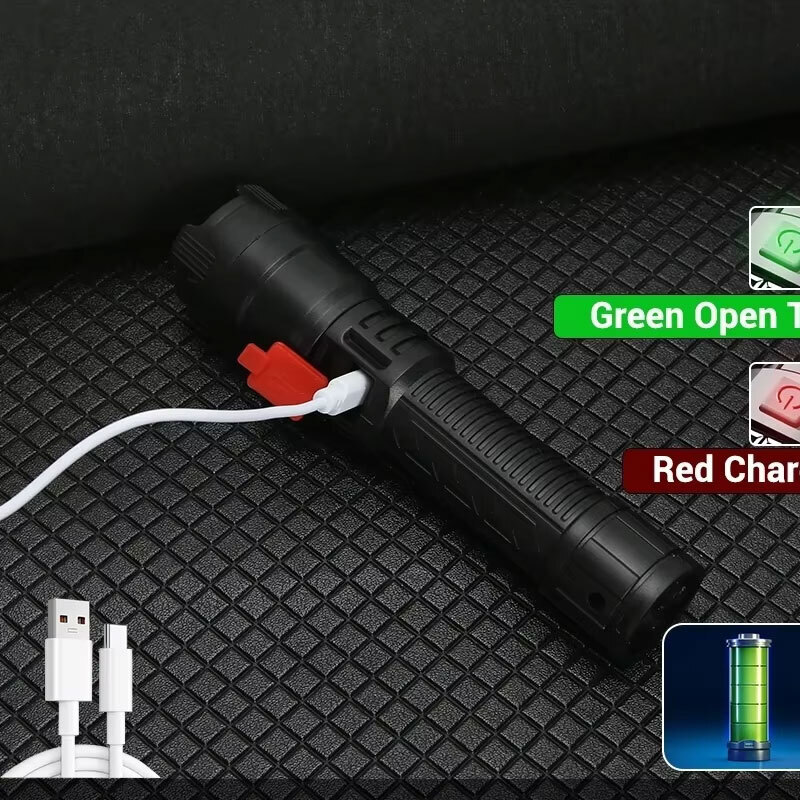 Hoge Sterke LED-zaklampen 2000 - Fishing Light recensie en prijs