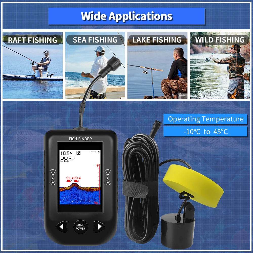 Erchang XF03 Viszoekers 45 Gra - Fish Finder Gps recensie en prijs