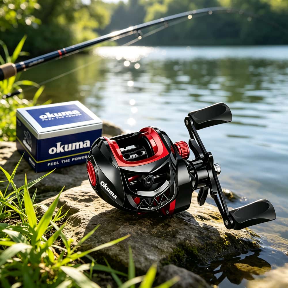 Okuma Baitcasting Visreel 7.2: - Abu Garcia Reel Max recensie en prijs
