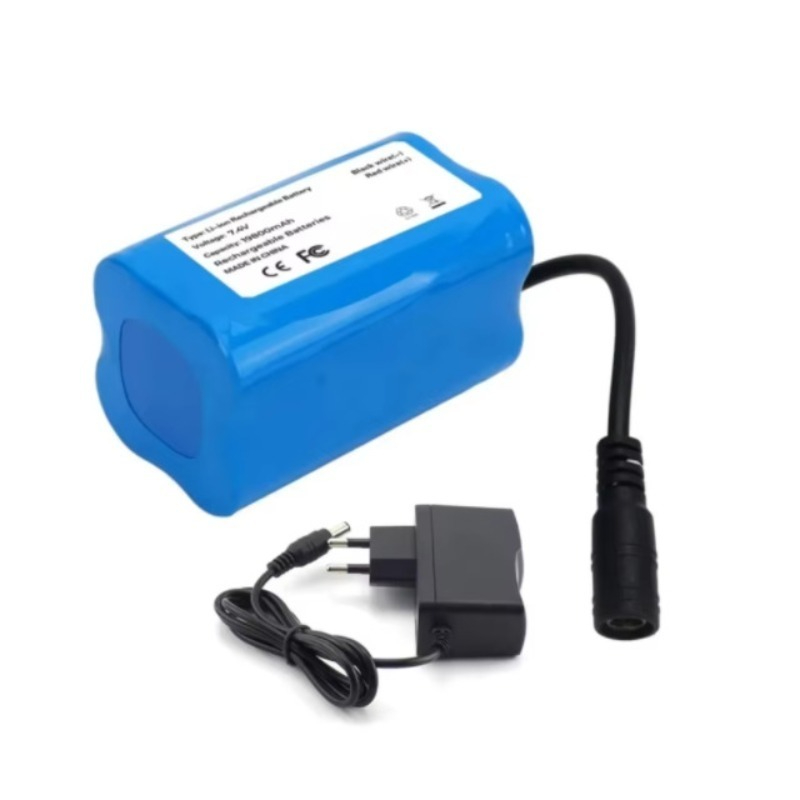7.4V 19800mAh Batterij met USB - Fish Finder Charger recensie en prijs
