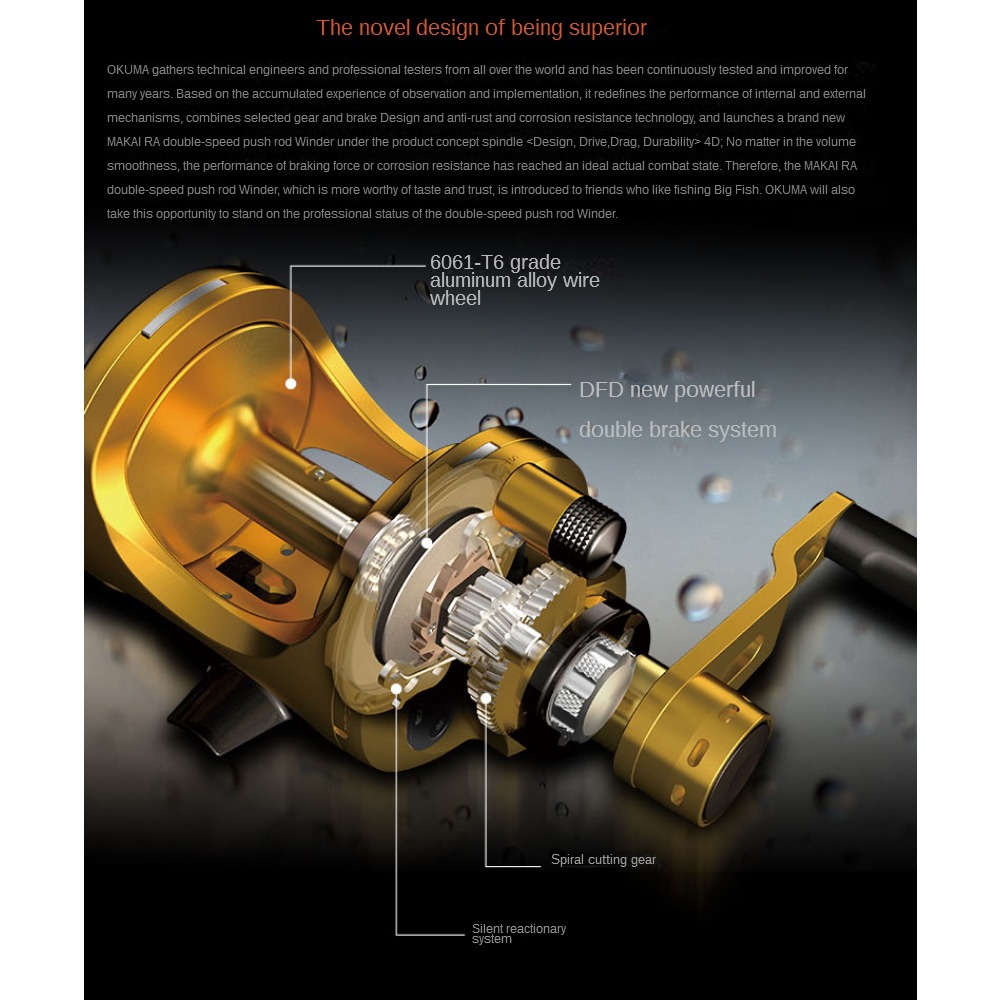 Okuma Mak Aira Trollen Boven C - Penn Reel Battle recensie en prijs