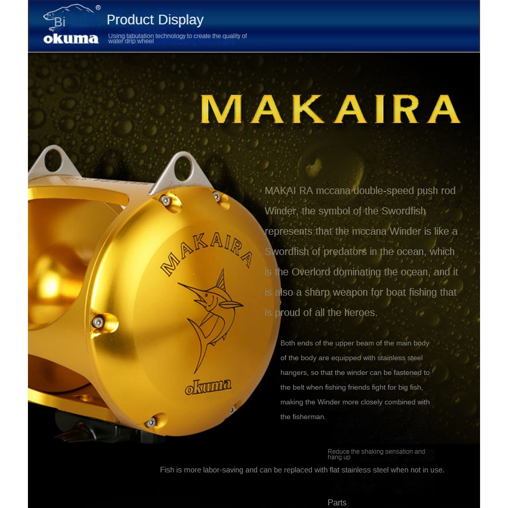 Okuma Mak Aira Trollen Boven C - Penn Reel Battle recensie en prijs