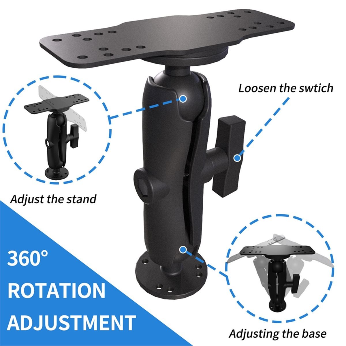 X08A Aluminium Fishfinder Moun - Fish Finder Mount recensie en prijs