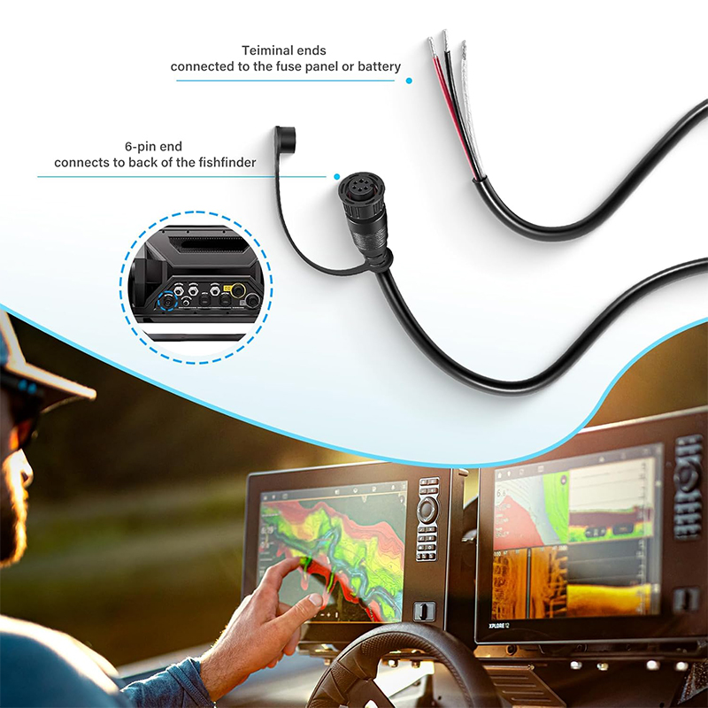 720110-1 PC13-voedingskabel vo - Fish Finder Cable recensie en prijs